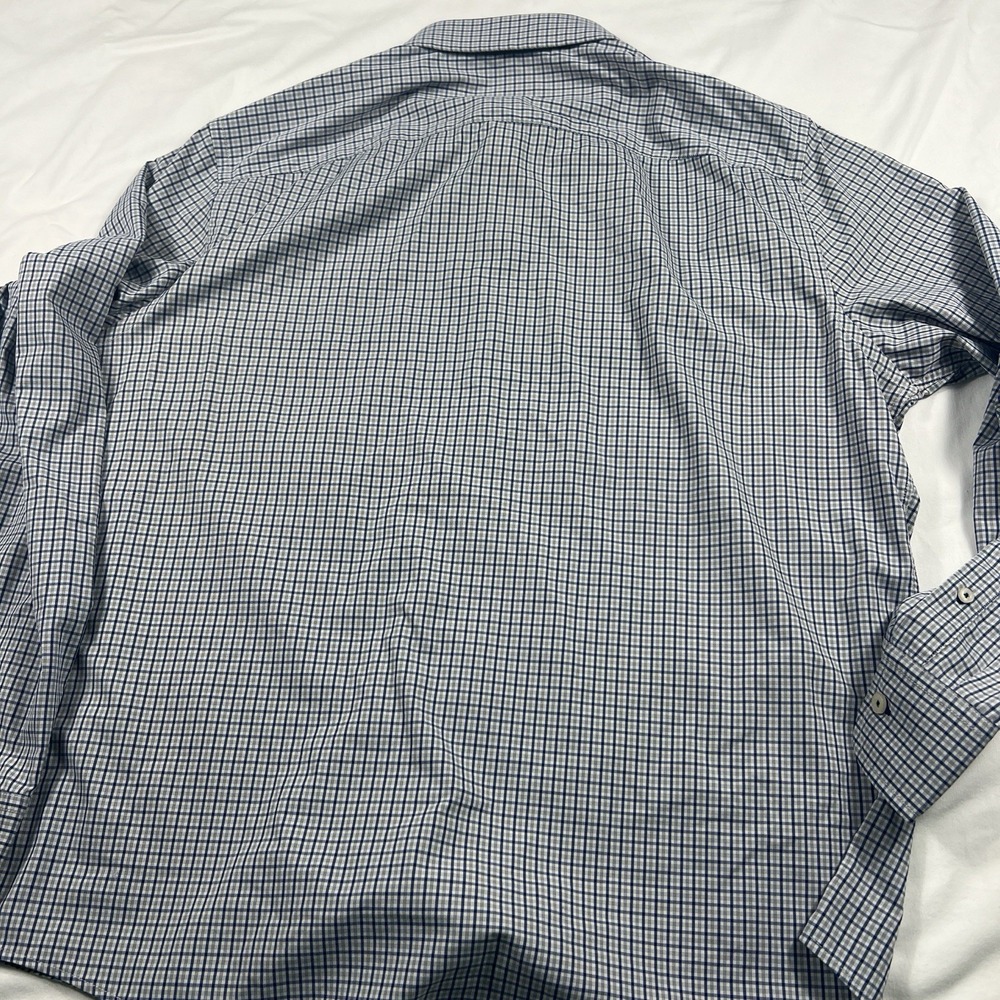 UNTUCKit Men's Long Sleeve Blue Extra Large Slim Fit - Picture 4 of 7